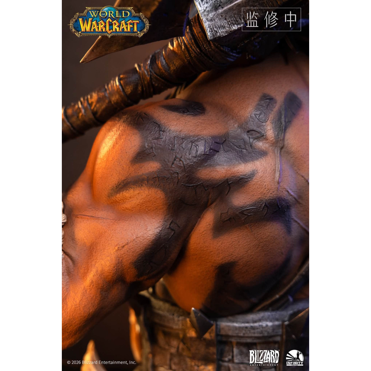 INFINITY STUDIO x BLIZZARD – Grommash Hellscream – Büste im Maßstab 1:3 World of Warcraft