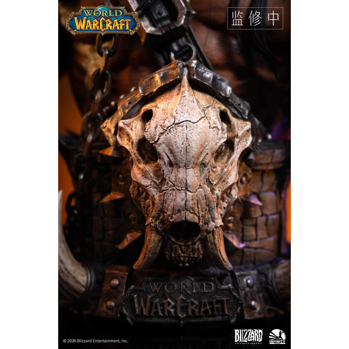 INFINITY STUDIO x BLIZZARD – Grommash Hellscream – Büste im Maßstab 1:3 World of Warcraft
