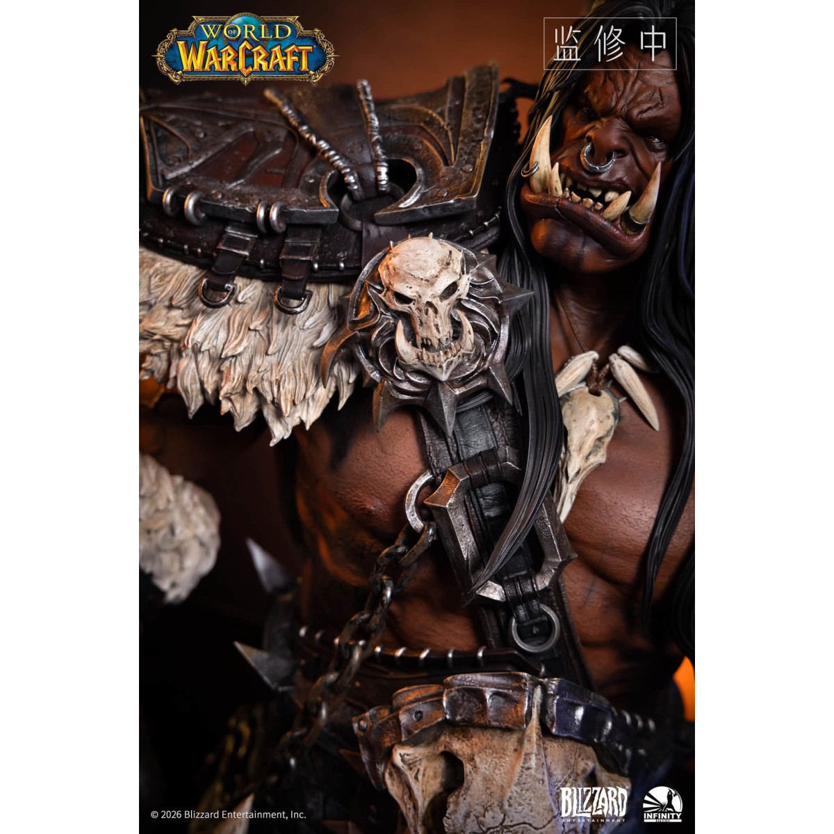 INFINITY STUDIO x BLIZZARD – Grommash Hellscream – Büste im Maßstab 1:3 World of Warcraft