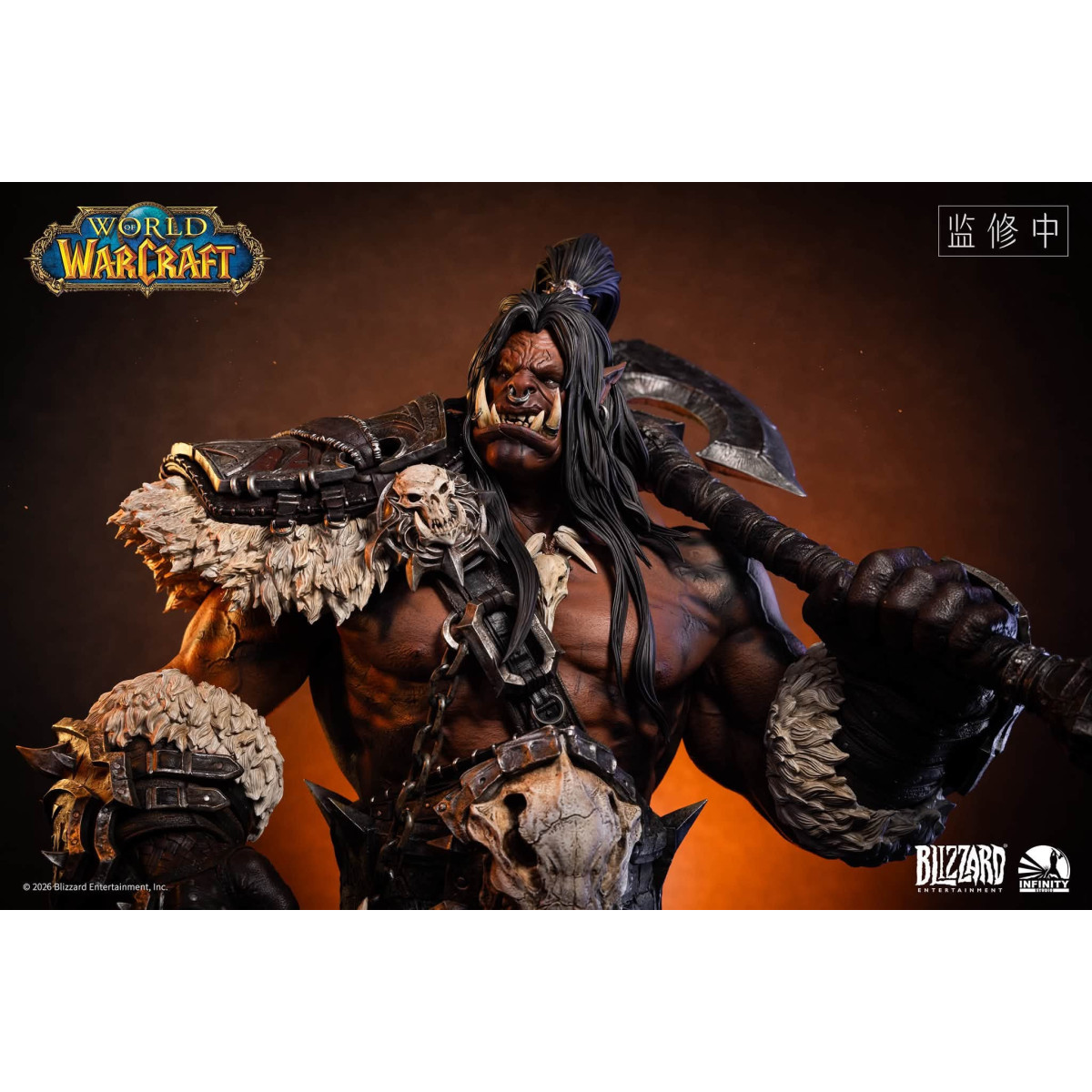 INFINITY STUDIO x BLIZZARD – Grommash Hellscream – Büste im Maßstab 1:3 World of Warcraft
