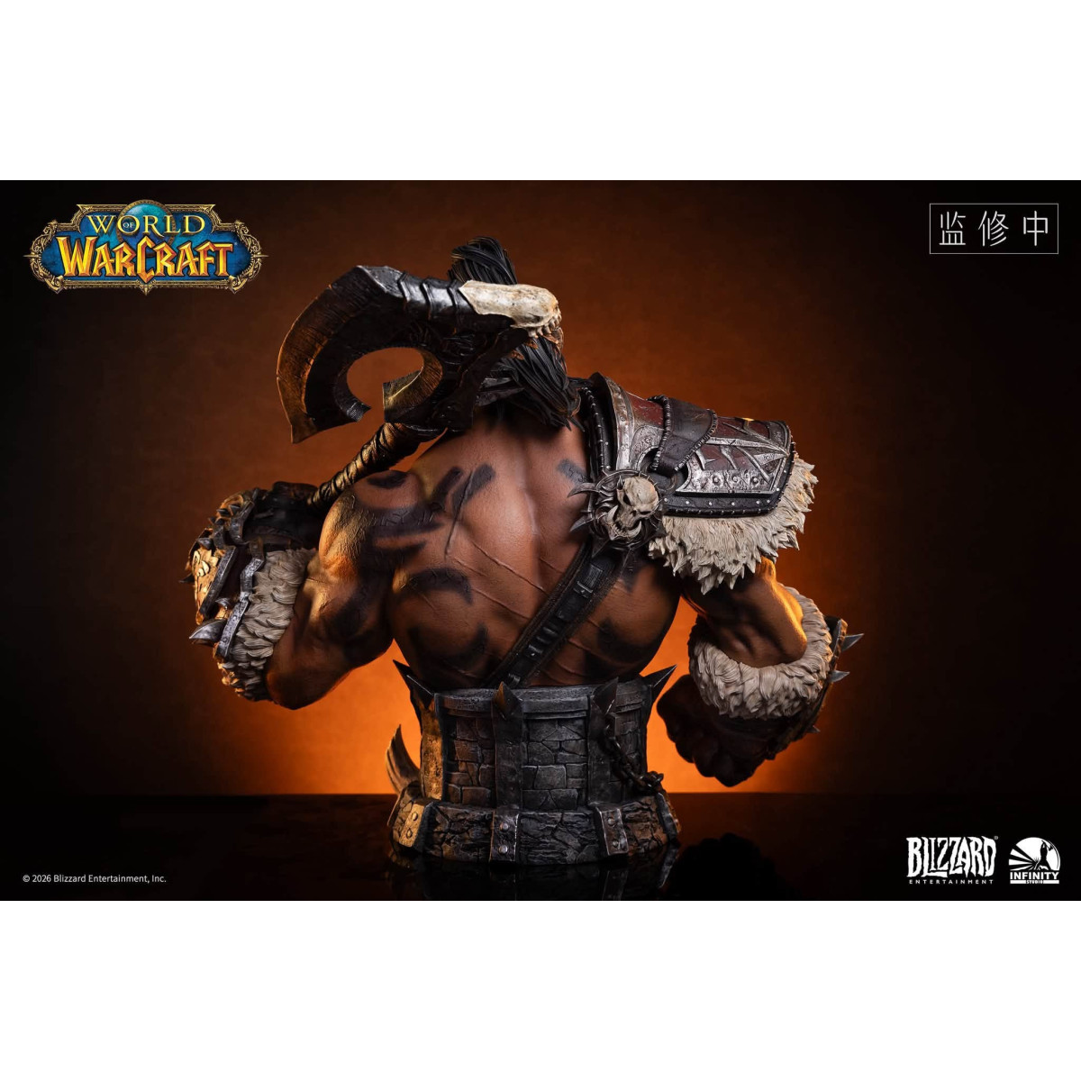 INFINITY STUDIO x BLIZZARD – Grommash Hellscream – Büste im Maßstab 1:3 World of Warcraft