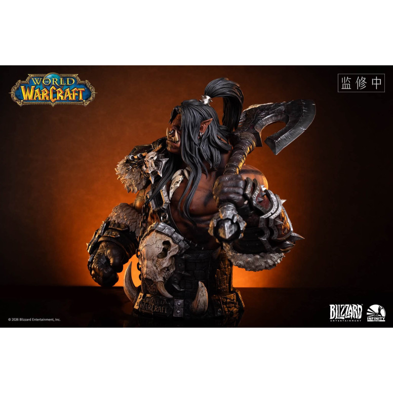 INFINITY STUDIO x BLIZZARD – Grommash Hellscream – Büste im Maßstab 1:3 World of Warcraft