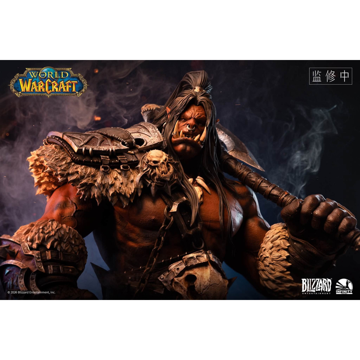 INFINITY STUDIO x BLIZZARD – Grommash Hellscream – Büste im Maßstab 1:3 World of Warcraft