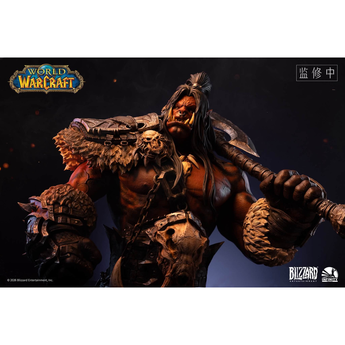 INFINITY STUDIO x BLIZZARD – Grommash Hellscream – Büste im Maßstab 1:3 World of Warcraft