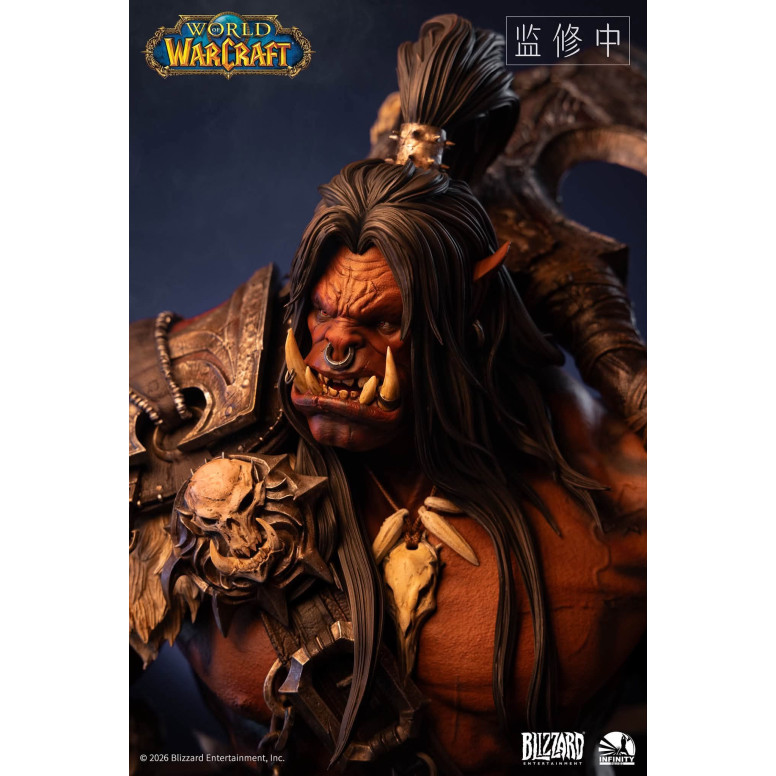 INFINITY STUDIO x BLIZZARD – Grommash Hellscream – Büste im Maßstab 1:3 World of Warcraft