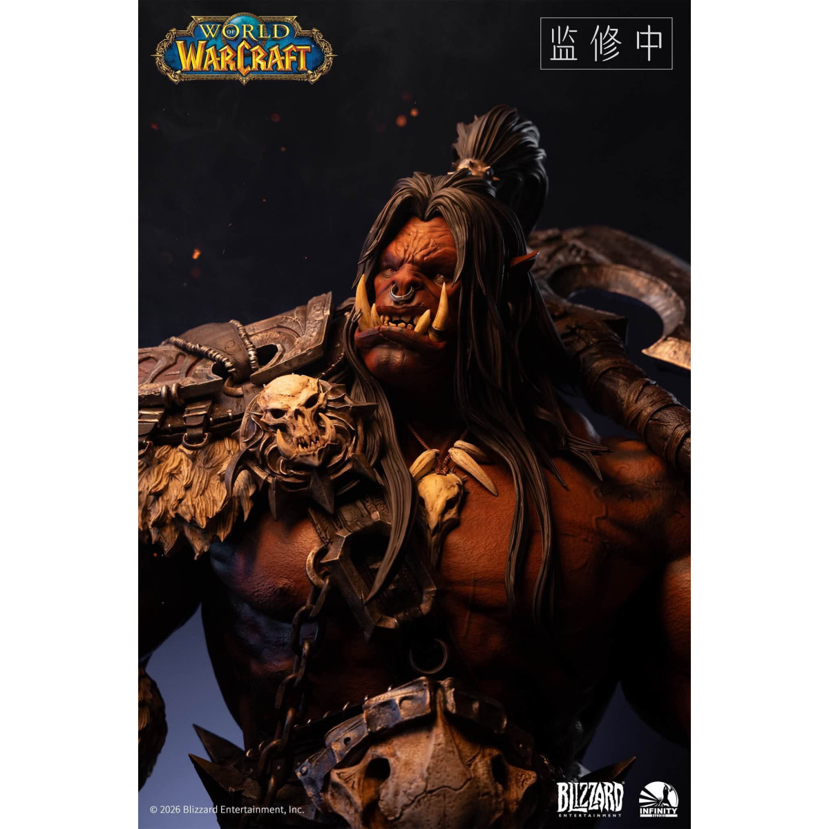 INFINITY STUDIO x BLIZZARD – Grommash Hellscream – Büste im Maßstab 1:3 World of Warcraft