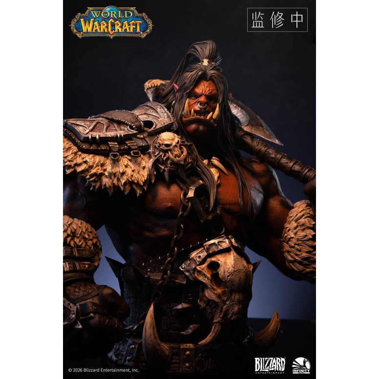 INFINITY STUDIO x BLIZZARD – Grommash Hellscream – Büste im Maßstab 1:3 World of Warcraft