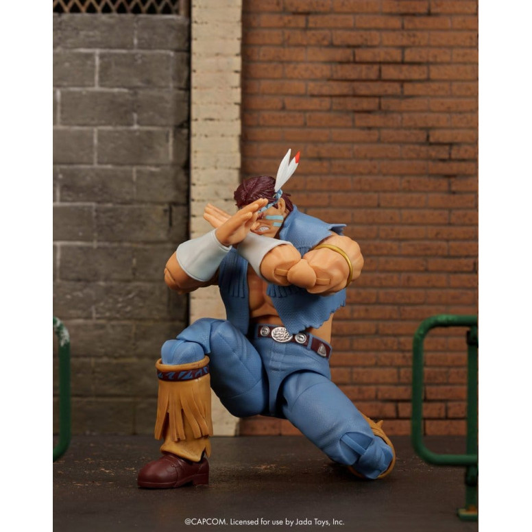 Jada Toys - T.HAWK 1/12 – Ultra- Street Fighter. II: The Final Challengers – Serie 5