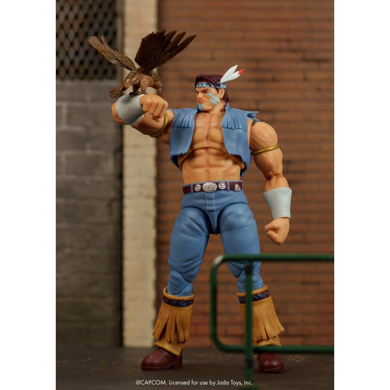 Jada Toys - T.HAWK 1/12 – Ultra- Street Fighter. II: The Final Challengers – Serie 5