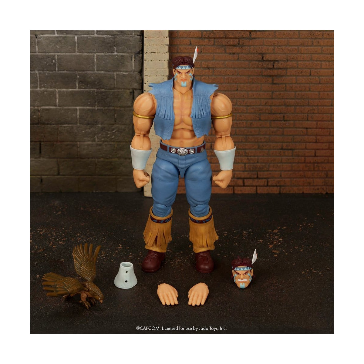 Jada Toys - T.HAWK 1/12 – Ultra- Street Fighter. II: The Final Challengers – Serie 5