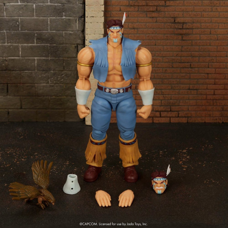 Jada Toys - T.HAWK 1/12 – Ultra- Street Fighter. II: The Final Challengers – Serie 5