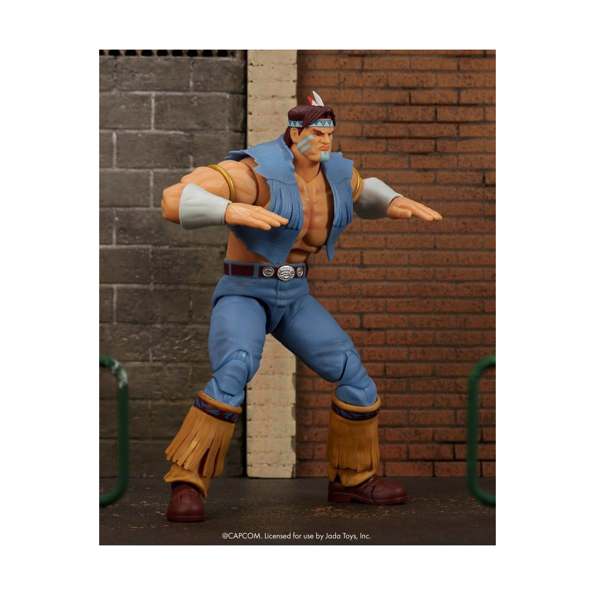 Jada Toys - T.HAWK 1/12 – Ultra- Street Fighter. II: The Final Challengers – Serie 5