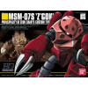 Bandai - Gunpla - Gundam 1/144 HG - MSM-07S „Z'GOK“ Char's Custom - Mobile Suit Gundam - UC