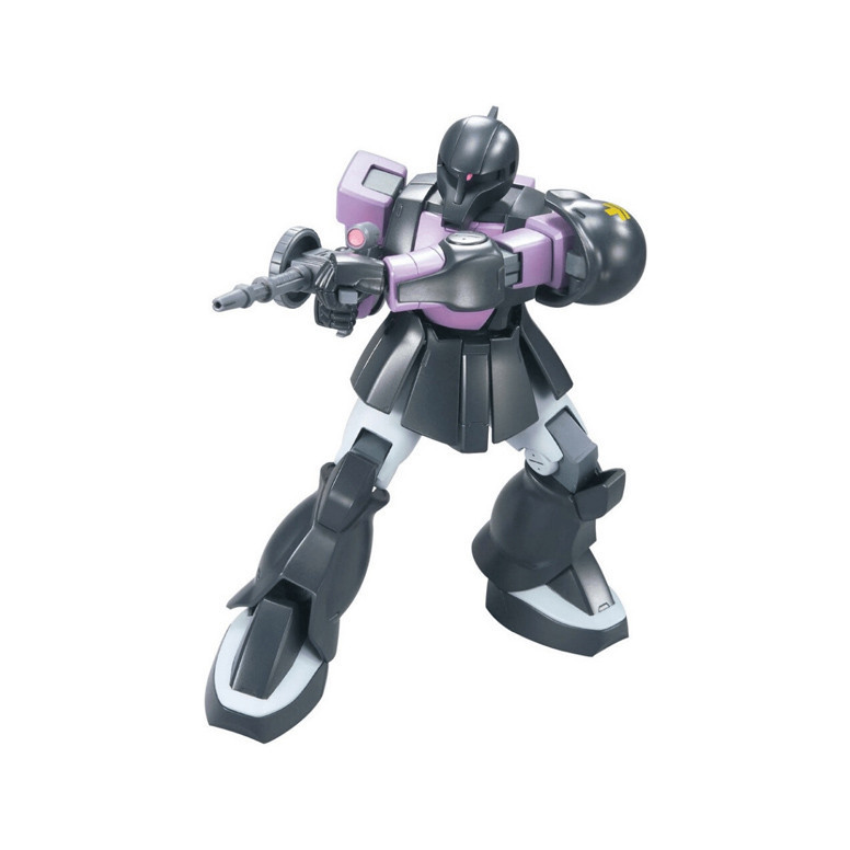 Bandai - Gunpla - Gundam 1/144 HG - MS-05B ZAKU 1 Black Tri-Stars - Mobile Suit „ Gundam “ UC