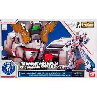 Bandai - Gunpla - 1/100 MG - RX-0 Unicorn Gundam - Mobile Suit „ Gundam “ Unicorn-Figur