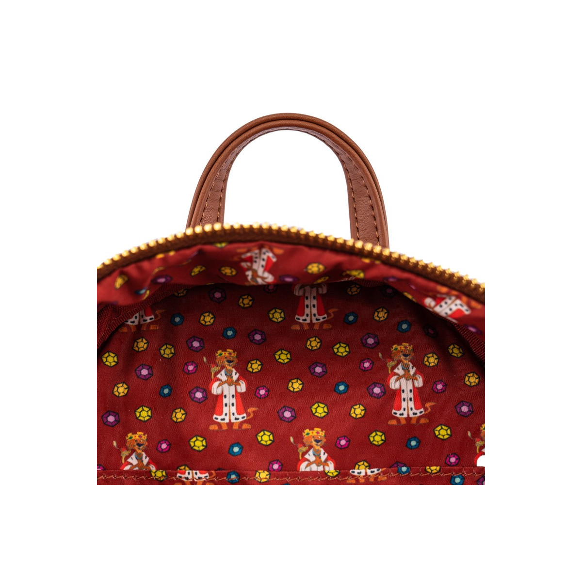 Disney Robin Hood - Exklusiver Mini-Rucksack mit Blumenmuster und Figur Loungefly