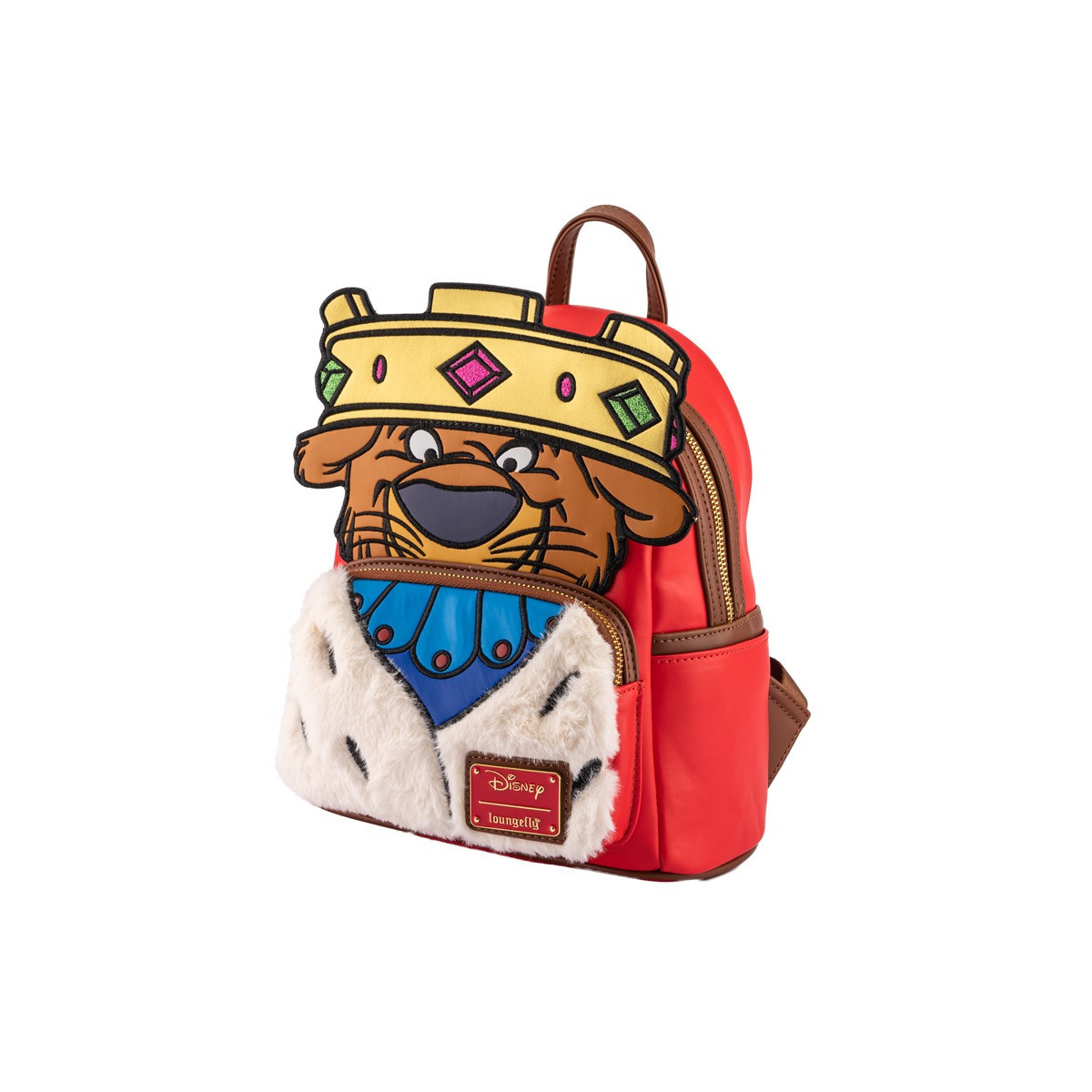 Disney Robin Hood - Exklusiver Mini-Rucksack mit Blumenmuster und Figur Loungefly