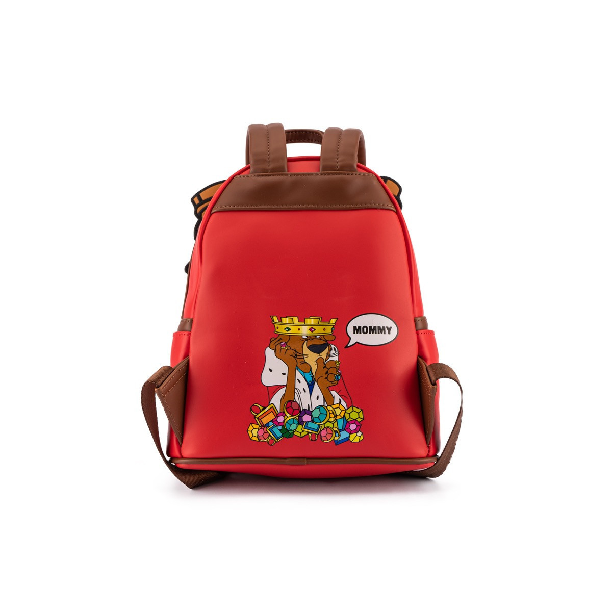 Disney Robin Hood - Exklusiver Mini-Rucksack mit Blumenmuster und Figur Loungefly