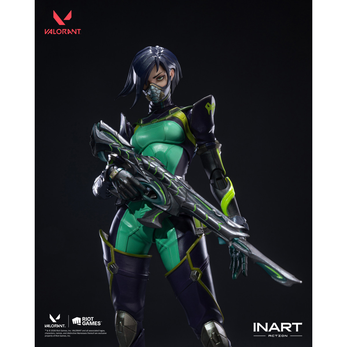 INART – Viper – Valorant-Figur im Maßstab 1:12