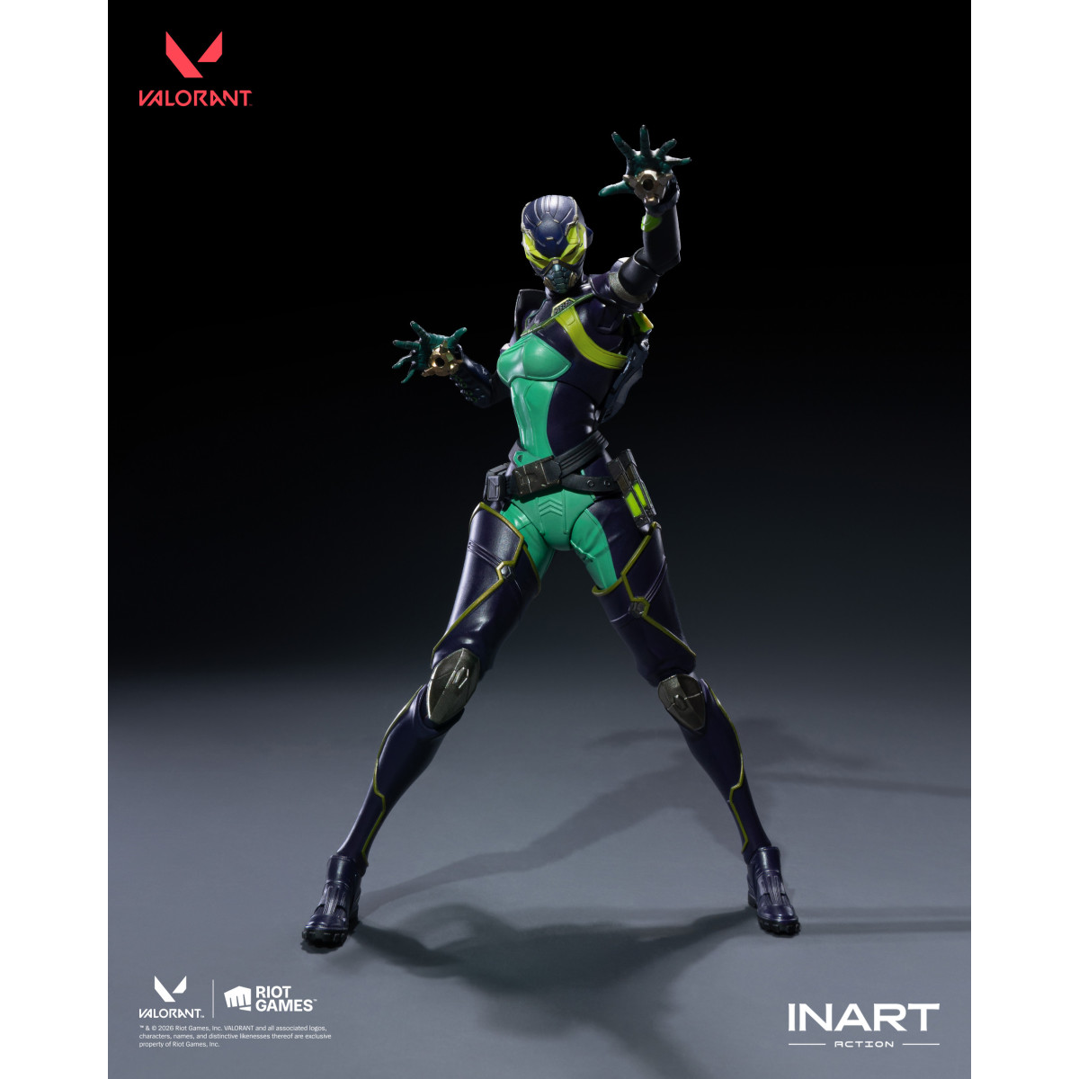 INART – Viper – Valorant-Figur im Maßstab 1:12