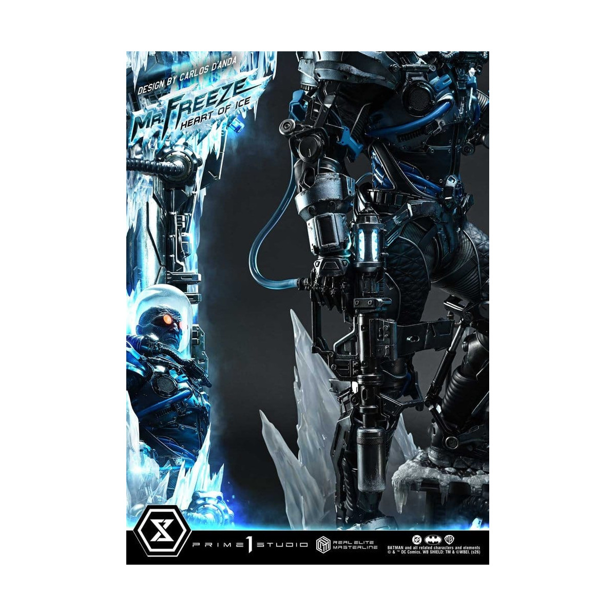 Prime 1 Studio - Mr. Freeze „Heart of Ice“ (Design: Carlos D'Anda) DX-Bonusversion – Real Elite Masterline Series 1/3