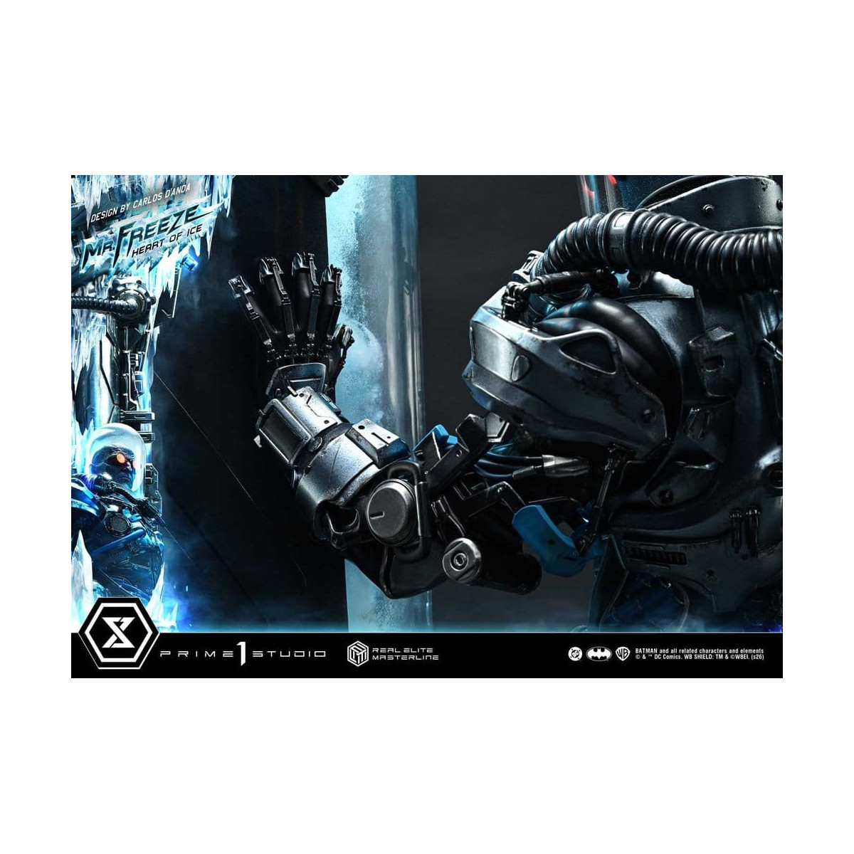 Prime 1 Studio - Mr. Freeze „Heart of Ice“ (Design: Carlos D'Anda) DX-Bonusversion – Real Elite Masterline Series 1/3