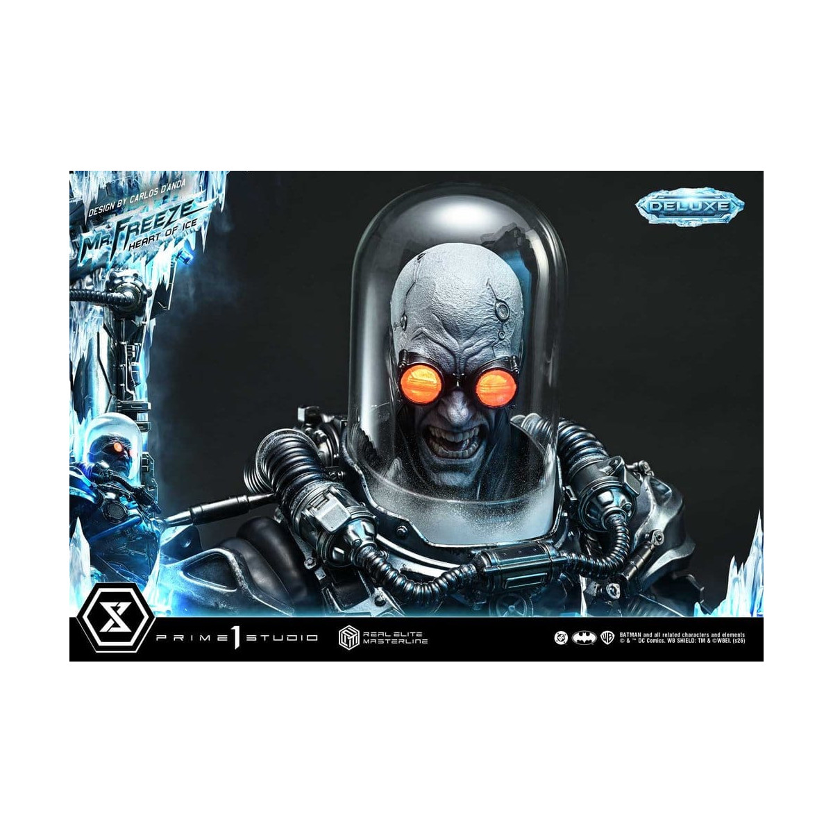 Prime 1 Studio - Mr. Freeze „Heart of Ice“ (Design: Carlos D'Anda) DX-Bonusversion – Real Elite Masterline Series 1/3