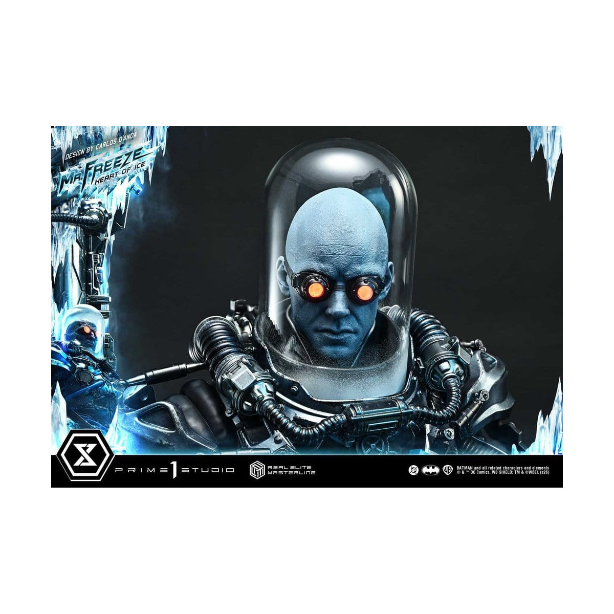 Prime 1 Studio - Mr. Freeze „Heart of Ice“ (Design: Carlos D'Anda) DX-Bonusversion – Real Elite Masterline Series 1/3