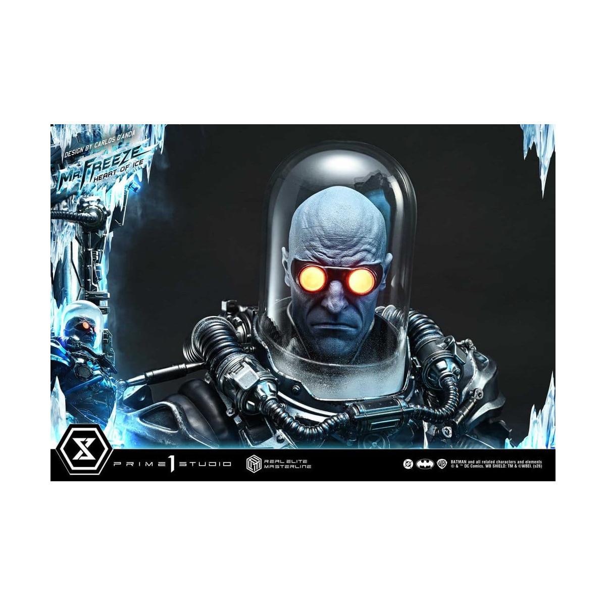 Prime 1 Studio - Mr. Freeze „Heart of Ice“ (Design: Carlos D'Anda) DX-Bonusversion – Real Elite Masterline Series 1/3