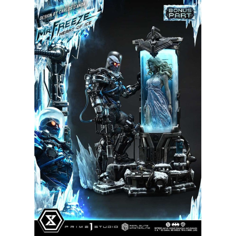 Prime 1 Studio - Mr. Freeze „Heart of Ice“ (Design: Carlos D'Anda) DX-Bonusversion – Real Elite Masterline Series 1/3