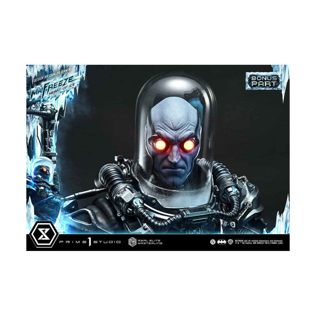 Prime 1 Studio - Mr. Freeze „Heart of Ice“ (Design: Carlos D'Anda) DX-Bonusversion – Real Elite Masterline Series 1/3