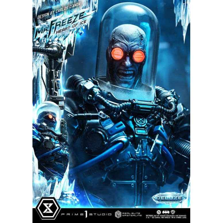 Prime 1 Studio - Mr. Freeze „Heart of Ice“ (Design: Carlos D'Anda) DX-Bonusversion – Real Elite Masterline Series 1/3