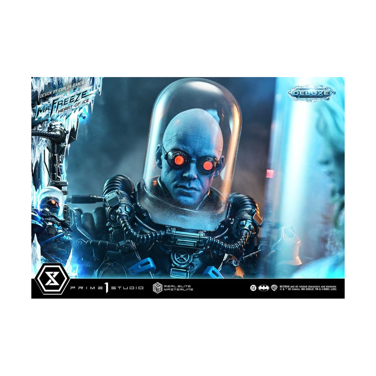 Prime 1 Studio - Mr. Freeze „Heart of Ice“ (Design: Carlos D'Anda) DX-Bonusversion – Real Elite Masterline Series 1/3