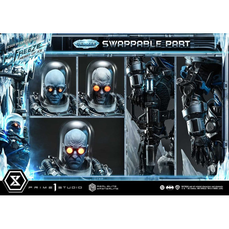 Prime 1 Studio - Mr. Freeze „Heart of Ice“ (Design: Carlos D'Anda) DX-Bonusversion – Real Elite Masterline Series 1/3