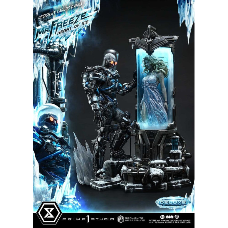 Prime 1 Studio - Mr. Freeze „Heart of Ice“ (Design: Carlos D'Anda) DX-Bonusversion – Real Elite Masterline Series 1/3
