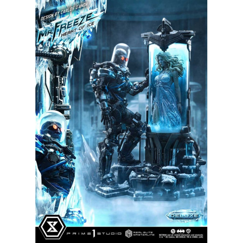 Prime 1 Studio - Mr. Freeze „Heart of Ice“ (Design: Carlos D'Anda) DX-Version – Real Elite Masterline Series 1/3