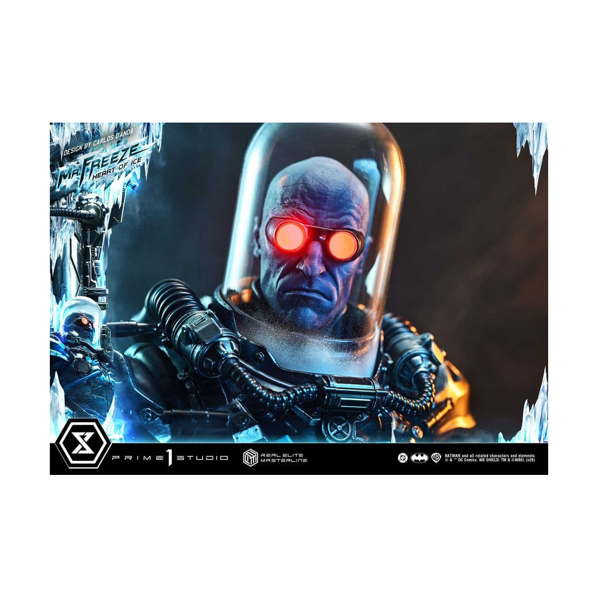 Prime 1 Studio - Mr. Freeze „Heart of Ice“ (Design: Carlos D'Anda) DX-Version – Real Elite Masterline Series 1/3