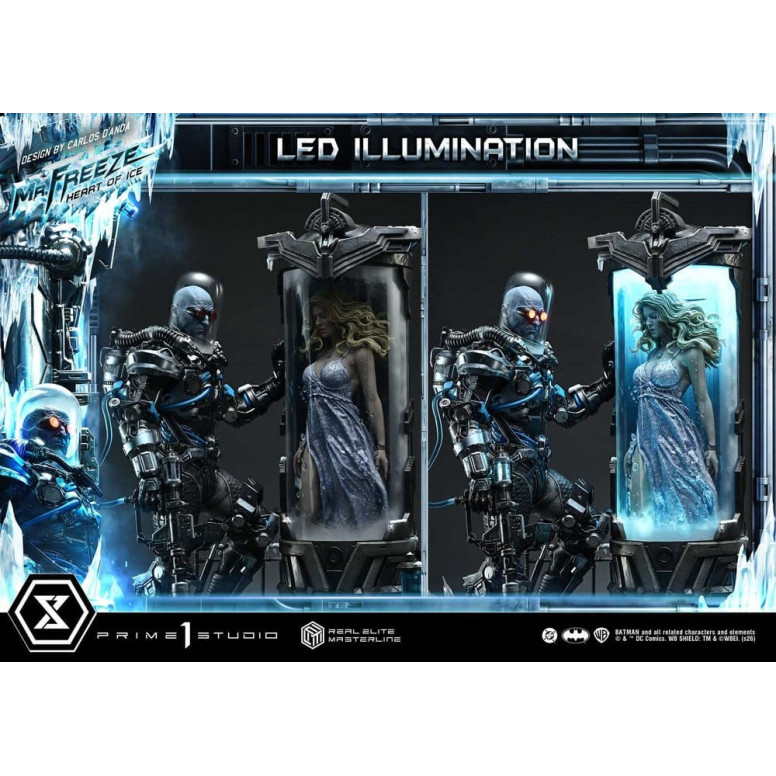 Prime 1 Studio - Mr. Freeze „Heart of Ice“ (Design: Carlos D'Anda) DX-Version – Real Elite Masterline Series 1/3