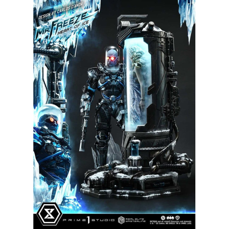 Prime 1 Studio - Mr. Freeze „Heart of Ice“ (Design: Carlos D'Anda) DX-Version – Real Elite Masterline Series 1/3