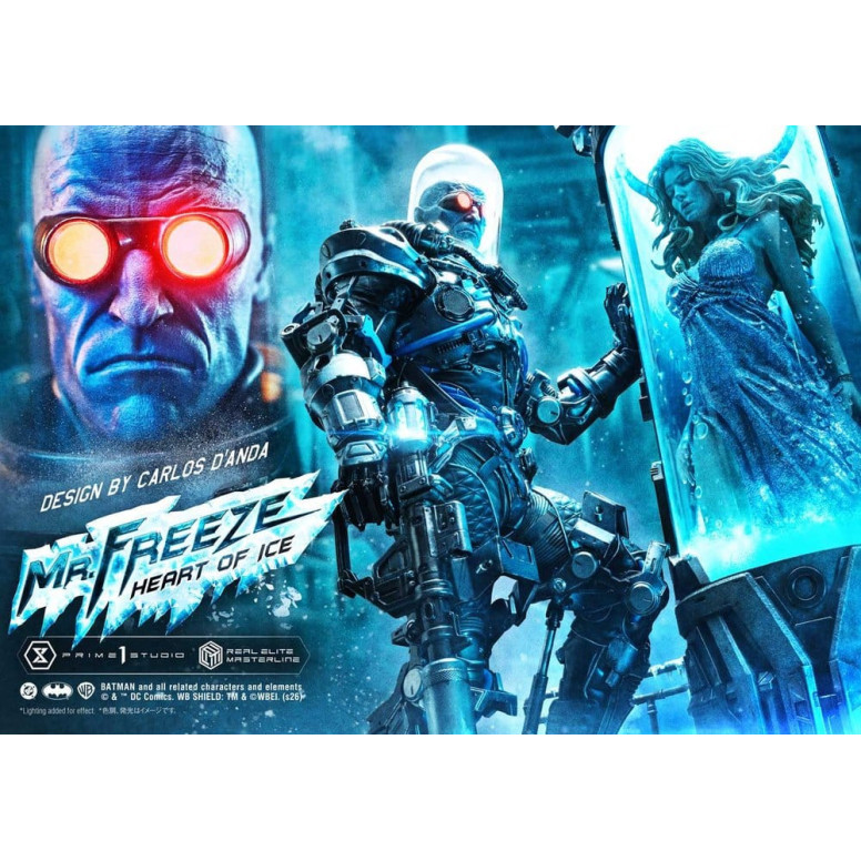 Prime 1 Studio - Mr. Freeze „Heart of Ice“ (Design: Carlos D'Anda) – Real Elite Masterline Serie 1/3