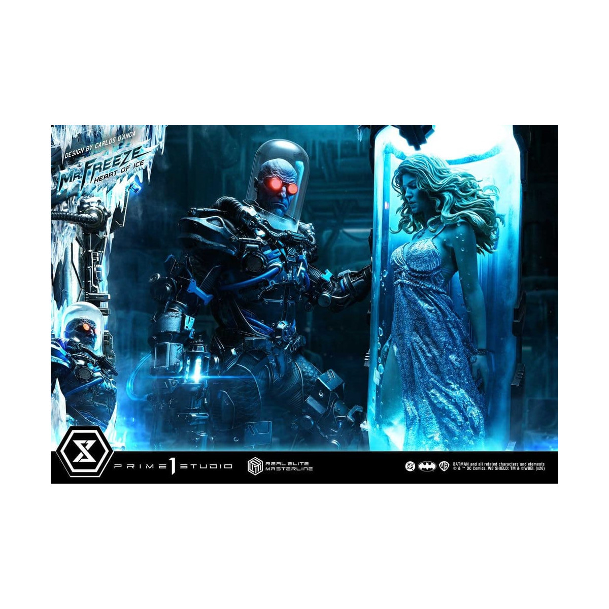 Prime 1 Studio - Mr. Freeze „Heart of Ice“ (Design: Carlos D'Anda) – Real Elite Masterline Serie 1/3
