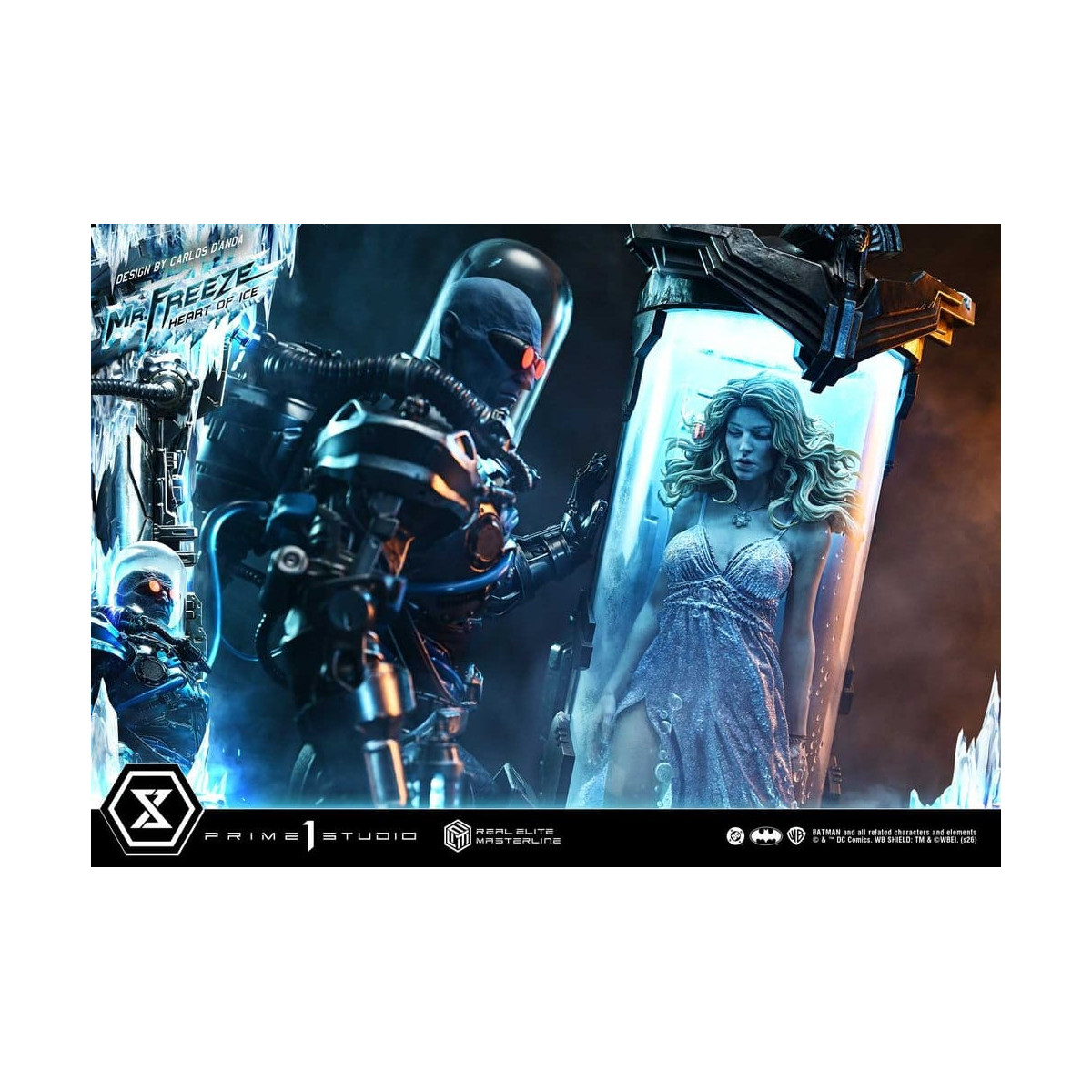 Prime 1 Studio - Mr. Freeze „Heart of Ice“ (Design: Carlos D'Anda) – Real Elite Masterline Serie 1/3