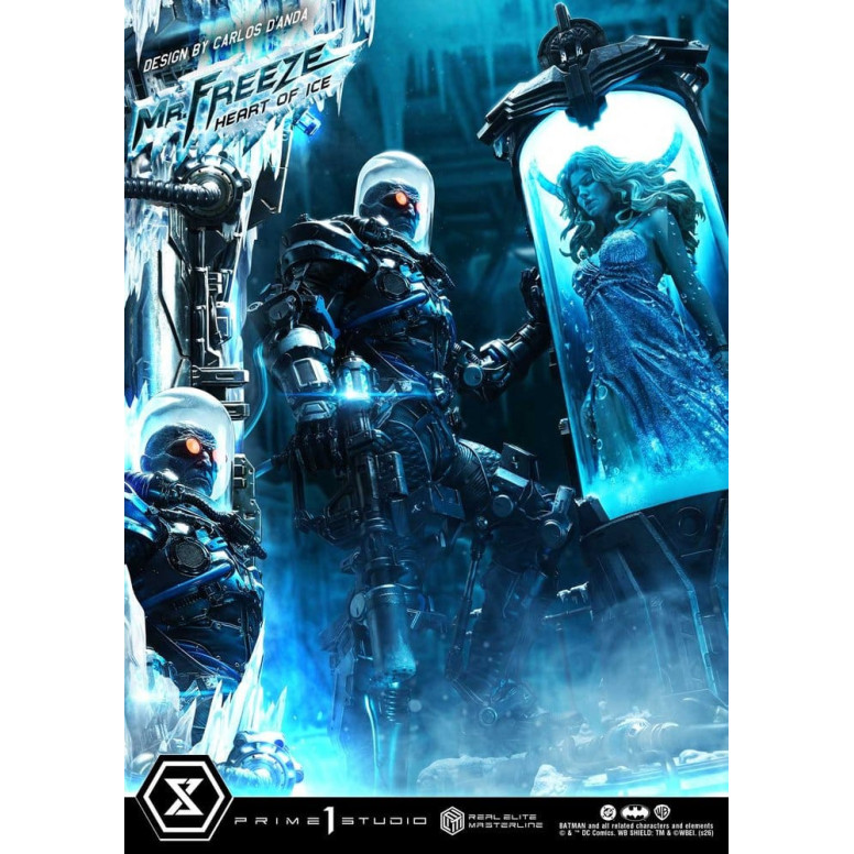 Prime 1 Studio - Mr. Freeze „Heart of Ice“ (Design: Carlos D'Anda) – Real Elite Masterline Serie 1/3