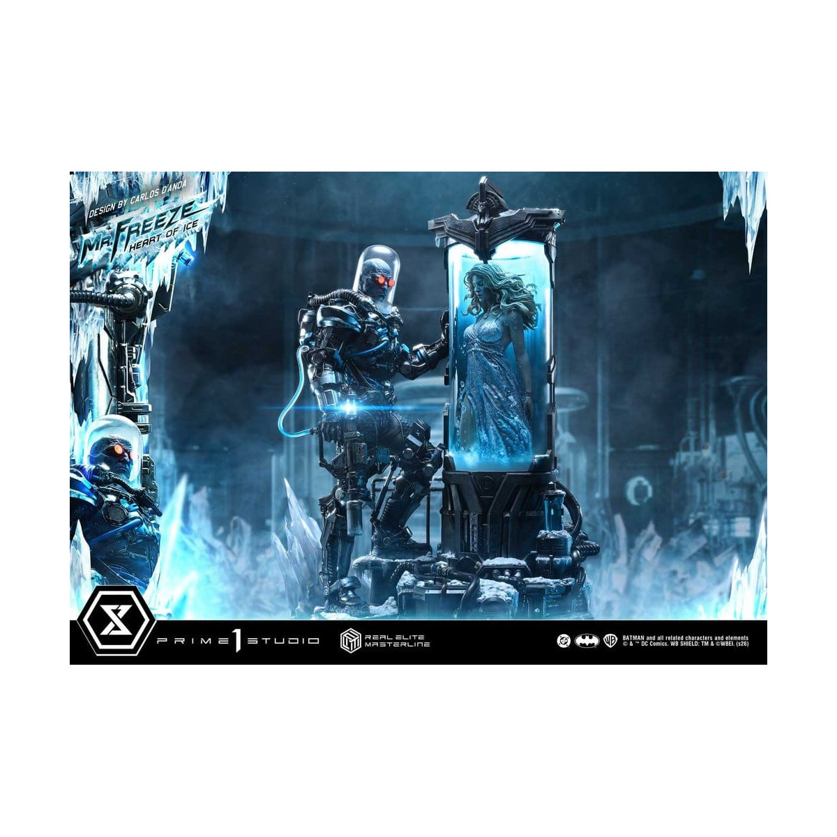 Prime 1 Studio - Mr. Freeze „Heart of Ice“ (Design: Carlos D'Anda) – Real Elite Masterline Serie 1/3