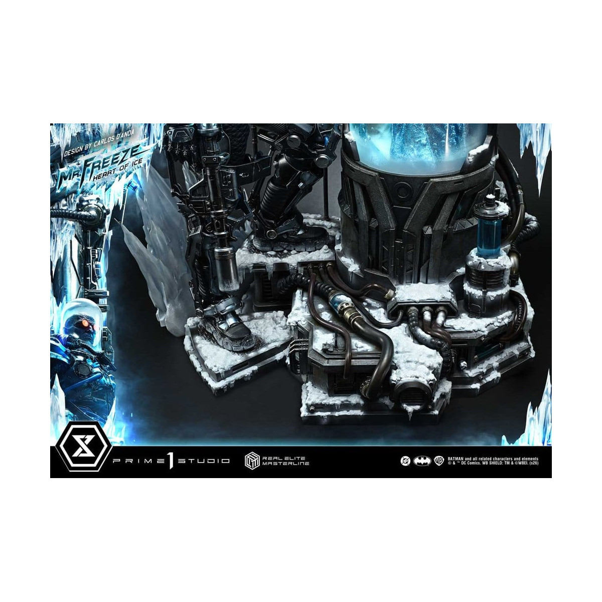 Prime 1 Studio - Mr. Freeze „Heart of Ice“ (Design: Carlos D'Anda) – Real Elite Masterline Serie 1/3