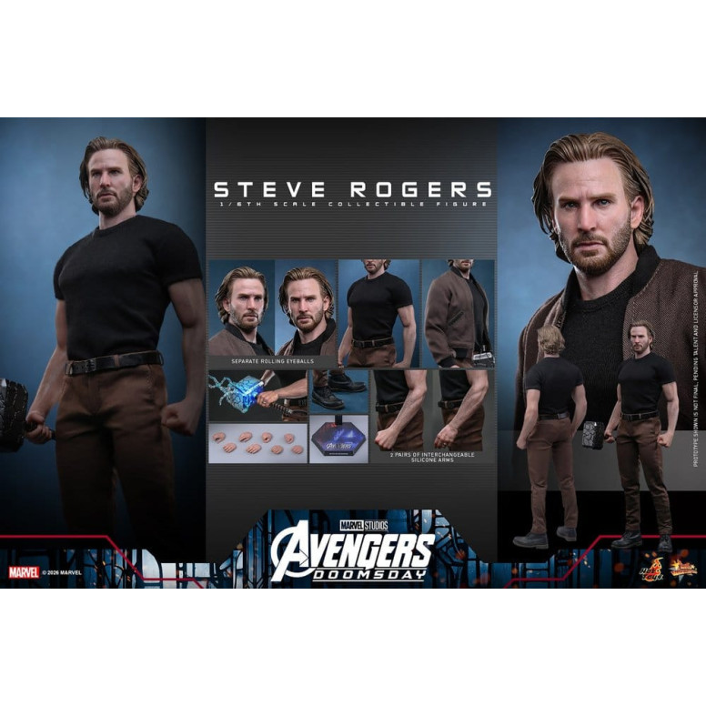 Hot Toys – Steve Rogers 1:6 – „ Avengers “: Doomsday