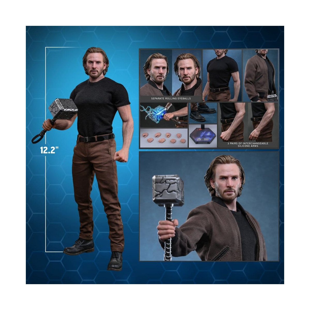 Hot Toys – Steve Rogers 1:6 – „ Avengers “: Doomsday