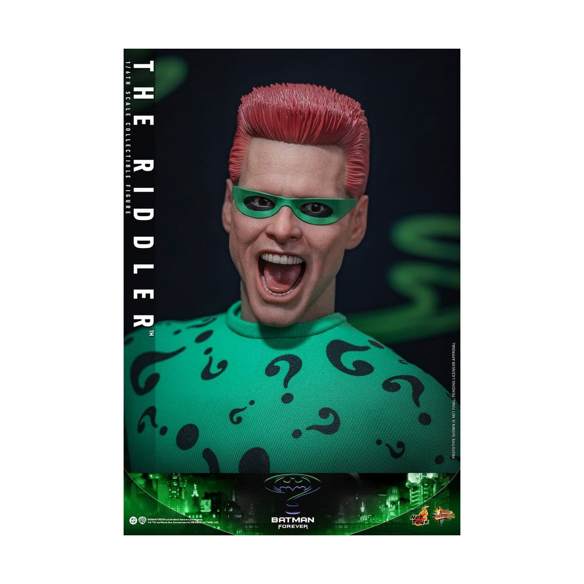 Hot Toys DC Comics – Riddler „ MMS “ im Maßstab 1:6 – Batman Forever