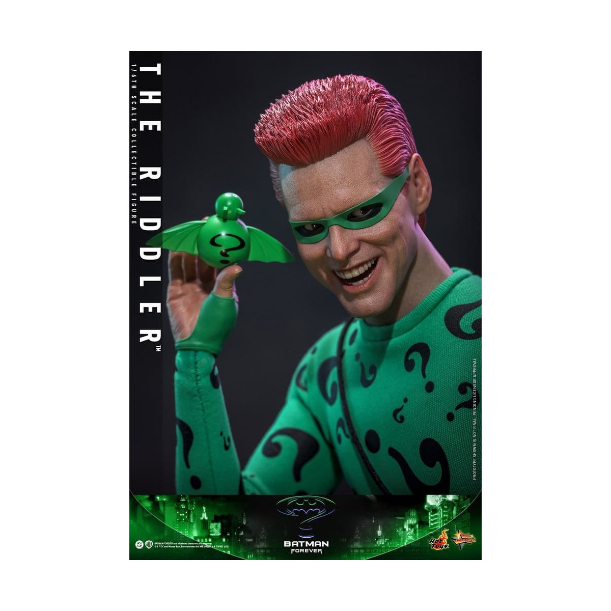 Hot Toys DC Comics – Riddler „ MMS “ im Maßstab 1:6 – Batman Forever