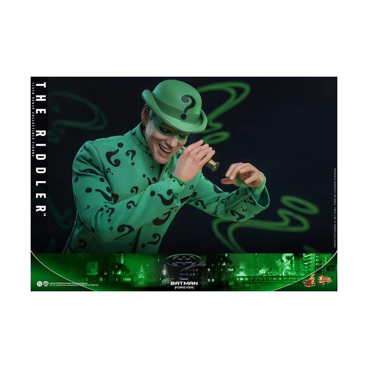 Hot Toys DC Comics – Riddler „ MMS “ im Maßstab 1:6 – Batman Forever